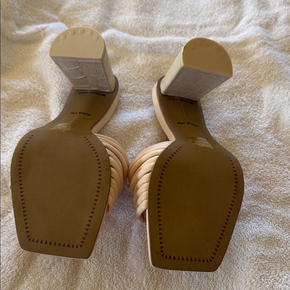 Dolce Vita Tan Mules - Picture 2 of 7